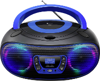 Denver TDB 212BU Radio/CD speler DAB+, DAB, FM AUX, USB, Bluetooth, CD Zwart, Blauw