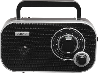 Denver TR 54 FM Transistorradio AUX Zwart