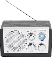 Denver TR 63B Radio AM, FM AUX Zwart