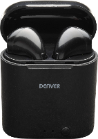 Denver TWE 36 In Ear oordopjes Bluetooth Stereo Zwart Oplaadbox