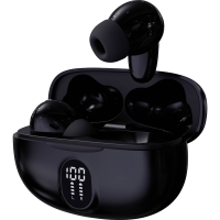 Denver TWE 57B BLACK In Ear oordopjes Bluetooth Stereo Zwart Touchbesturing Mobiele telefoon