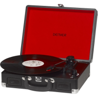 Denver VPL 120 USB platenspeler Rood