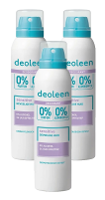 Deoleen Deodorant Spray Sensitive Aluminiumvrij   Multiverpakking