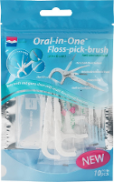 World Wide Daily Oral In One Floss Pick Brush