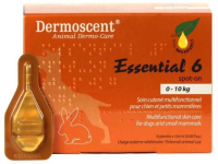 Dermoscent Essential 6 Spot On hond van 0 tot 10 kg 4 pipetten