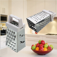 Design Cello Cellophane Stainless Steel Garlic Carrot Ginger Fruits Grater Kitchen Tool
