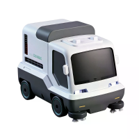 Desktop Dweilmachine RC Auto RTR 2,4G met Geluid en Licht Effecten Uitlaat Lucht Filtratie Voertuig Modellen Speelgoed