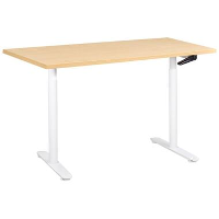 DESTINAS   Sta bureau   Wit/Lichtbruin   120 x 72 cm   Vezelplaat