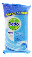 Dettol Power & Fresh Multi Reinigingsdoekjes Oceaanfris