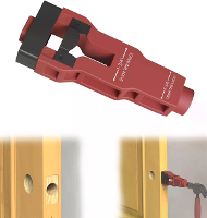 Deurknop mortise gereedschap Deurslot installatiekit Roestvrijstalen bladen Geschikt voor 1 inch randgat Compatibel met