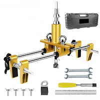 Deurslot gatsnijder kit slotfrees voor houten deuren Mortise Machine Mortise Jig Onderzoeker