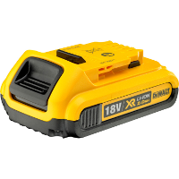 DEWALT 18V 2Ah XR Li Ion Schuifaccu DCB183 oplaadbare batterij
