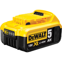 DEWALT 18V 5,0AH XR Li Ion Accu DCB184 oplaadbare batterij