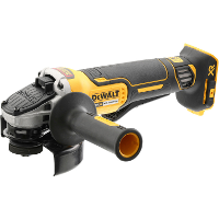 DEWALT 18V XR 125mm Brushless haakse slijper met dodemansschakelaar DCG406NT