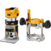 DEWALT 18V XR Brushless accu invalfrees met verwisselbare zool bovenfrees