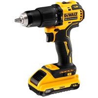 DEWALT 18V XR Brushless Compacte accu klopboorschroevendraaier DCD709D2T