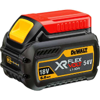 DEWALT Accu DCB546, 54Volt / 18Volt, max. 6Ah oplaadbare batterij
