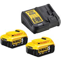DEWALT Accu Starterset, 18V 5Ah