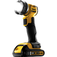 DEWALT Accu Werklamp DCL040 18V ledverlichting