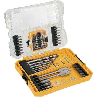 DEWALT 56 delige HSS G metaal schroef /boorset boor  en bitset