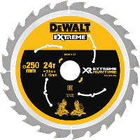 DEWALT Cirkelzaagblad DT99571, 250mm / 30mm