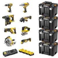 DEWALT DCK865P4T QW Accu Combopack, 18Volt klopboorschroevendraaier
