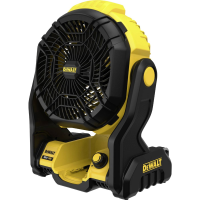 DEWALT DEWDCE512N Accuventilator (Ø) 176 mm Werkt ook op batterijen