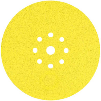 DEWALT DT3169 QZ Schuurschijf, Ø225mm, K80 (10x) schuurpapier 10 stuks, Festool, Flex 9 perf.