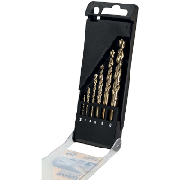 DEWALT HSS INDUSTRIAL COBALT 6 delige set boorset