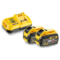 DEWALT XR FLEXVOLT Accu starterpack DCB118X2 QW oplader