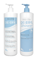 Dexeryl Huidverzorging Combi   Verzachtende Crème en Douchecrème