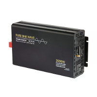 DH NY01 2000W 2000W Pure Sinusgolf Spanningsomvormer Universele Jack DC12V/24V naar AC 220V Uitgangsspanning voor RV Bui