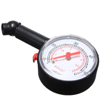 Dial Tire Air Pressure Gauge Meter For Motorcycle Car Vehicle 0 50psi