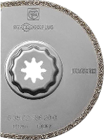 Diamant Segmentzaagblad 2.2 Mm 90 Mm Fein 63502166210 Geschikt Voor Merk Fein Supercut, Multimaster 1 Stuks
