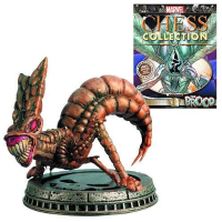 Marvel Chess Fig Coll Mag #45 The Brood Black Pawn