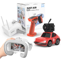 Diatone SNT JustAir Q25 1/100 2.4G FPV/RTR Micro RC Auto Optionele LED lampen VR bril Voertuigen Modellen Speelgoed