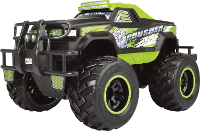 Dickie Toys 201119108 Neon Crusher 1:16 RC modelauto voor beginners Elektro Monstertruck Achterwielaandrijving Incl. Batterijen