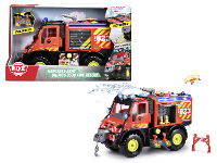 Dickie Toys Hulpdienstvoertuig Mercedes Benz Unimog U530 Fire Rescue Kant en klaar model Hulpdienstvoertuig (model)