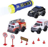 Dickie Toys Micro Playset Kant en klaar model Hulpdienstvoertuig (model)