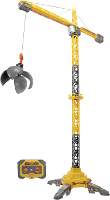 Dickie Toys Titan kraan Bouwvoertuig Bouwvoertuig Incl. Batterijen, Incl. Accu, oplader en batterijen voor de zender, Met lichteffect