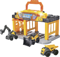 Dickie Toys Volvo Micro Construction Station Kant en klaar model Garage voor bouwvoertuigen (model)