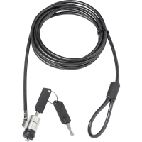 Dicota Laptopslot Sleutelslot Extra reservesleutel 2 m Security T Lock Pro, Single (3 x 7 mm slot)