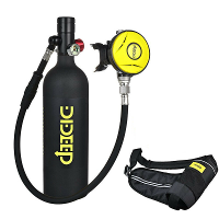 DIDEEP X4000Pro 1L Scuba Duikuitrusting Cilinder Zuurstof Professioneel Buceo Duikmateriaal Scuba Kit Waterpomp Snorkels