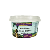 100 Stuks Dierendrogist Huid Haar Nagel Biotine Tabletten