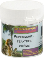 Dierendrogist Pepermunt Tea Tree Creme 50 Gr