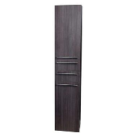 Differnz badkamerkast Force   antraciet   rechts hoog   176x35x30 cm   Leen Bakker