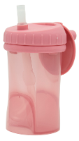 Difrax Cup with Straw Non Spill Raspberry