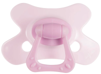 Difrax Dental Fopspeen Coral Pink 12M+