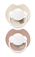 Difrax LOVI Fopspeen Dynamisch 0 6 m Prime Glow Ivory Blush