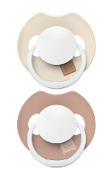 Difrax LOVI Fopspeen Dynamisch 6 18 m Prime Glow Ivory Blush